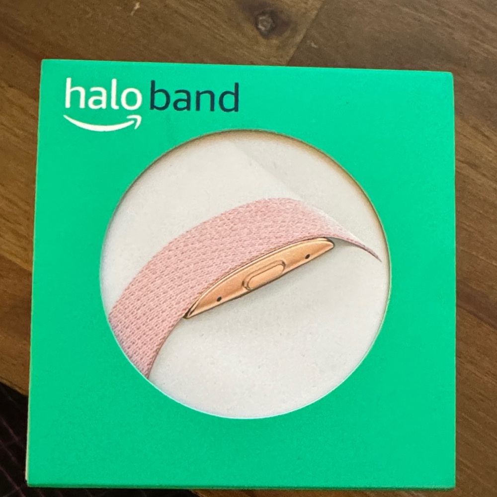 Amazon Halo Band with Pink Strap